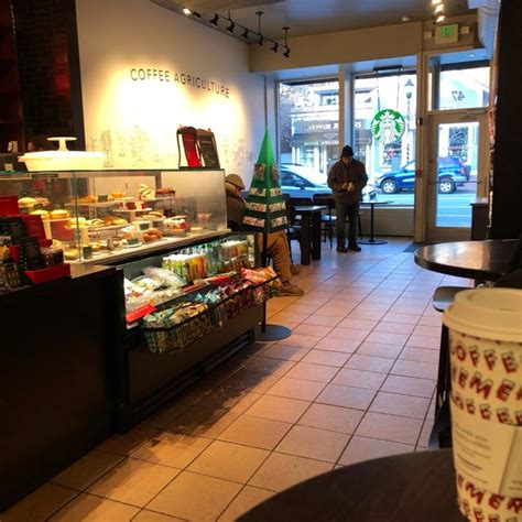 Starbucks at Belmont .